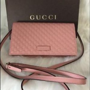 New Gucci wallet on strap